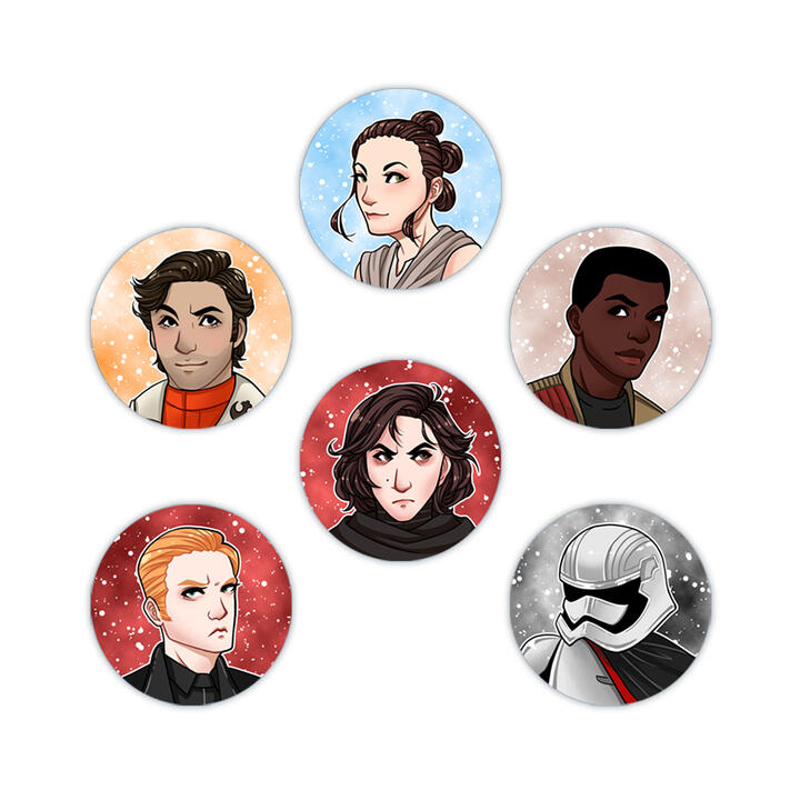 Pin-back Buttons